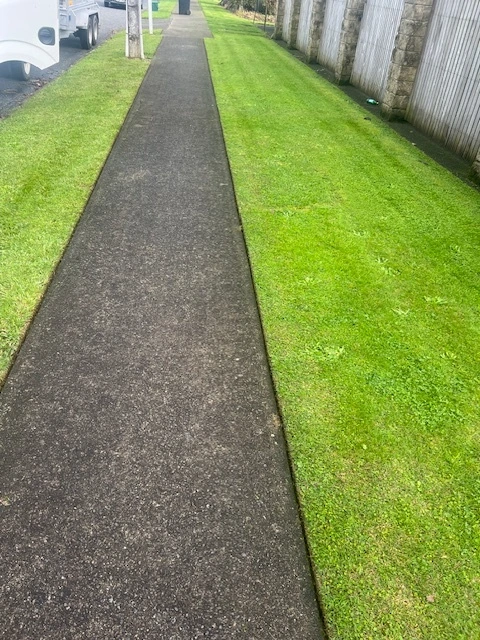 Clean lawn edges completed by Mowit4you