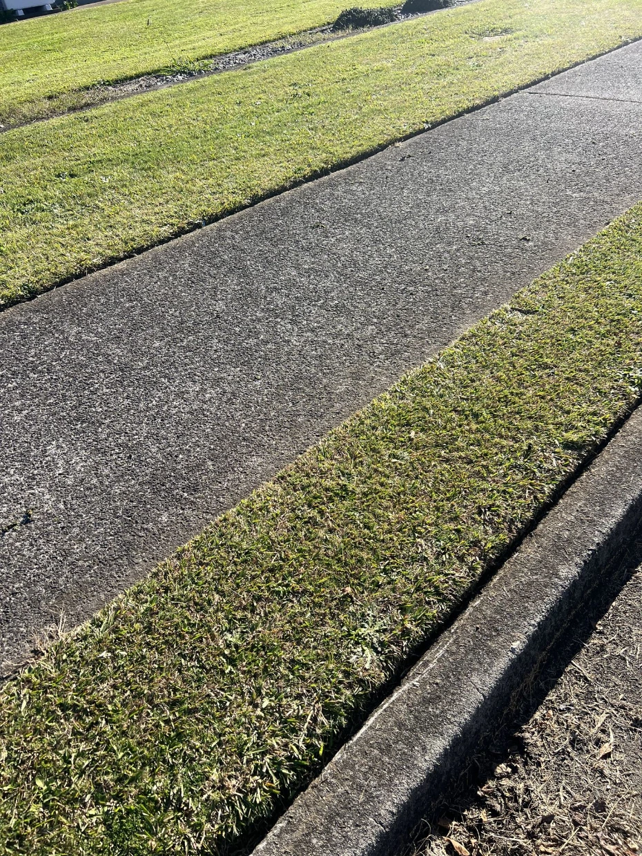 Finished lawn work by Mowit4you